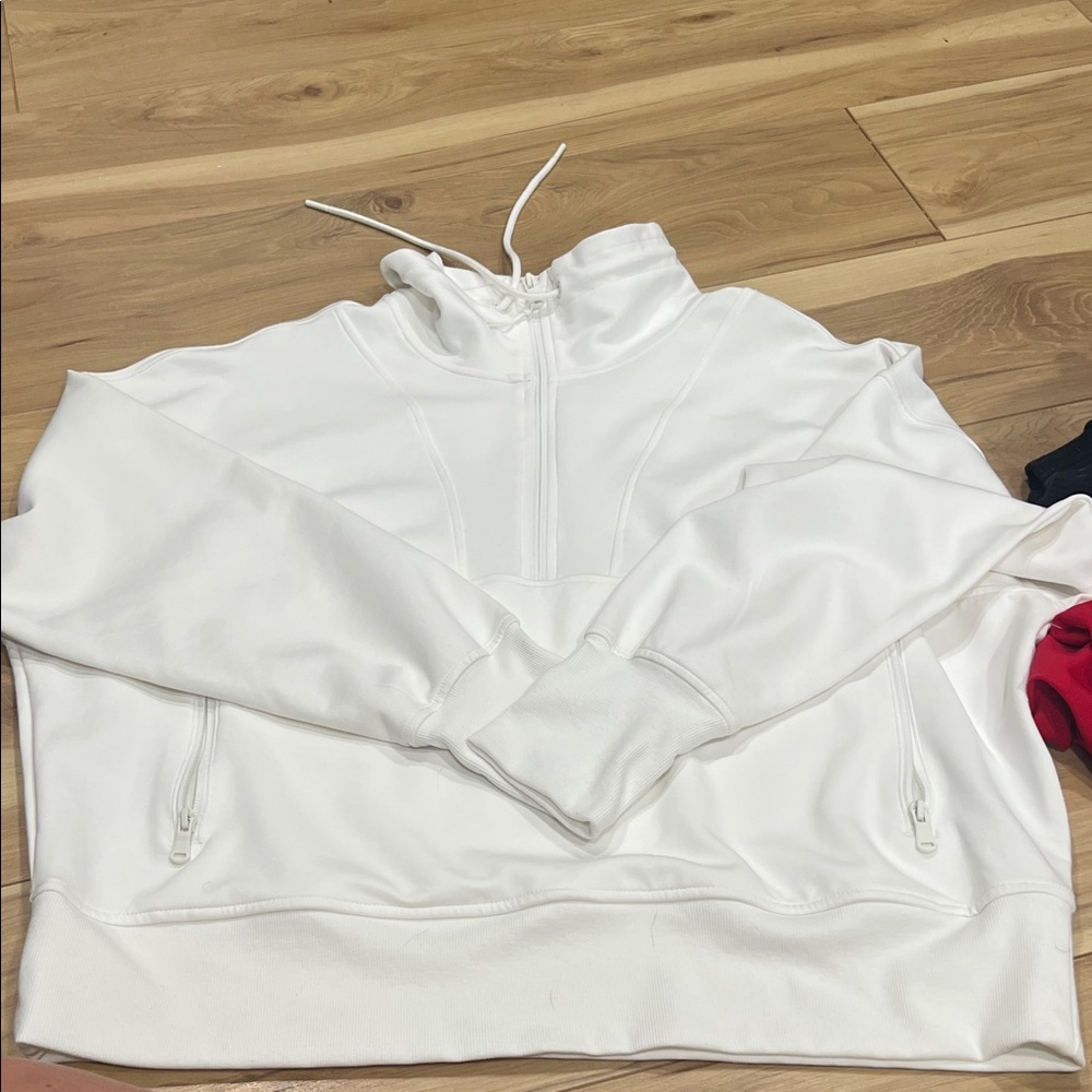 Old Navy Women's White Hoodie